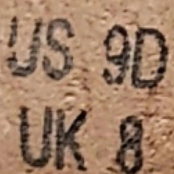 Land's End Mens Tan Leather and Blue Suede Lace Shoes Size 9 - Picture 13 of 14